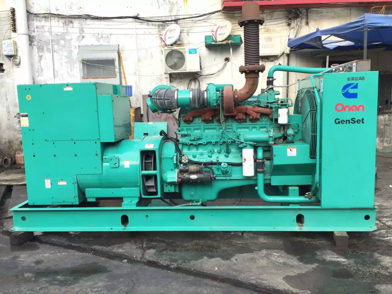 广灵租赁发电机-柴油发电机不正常冒烟的原因